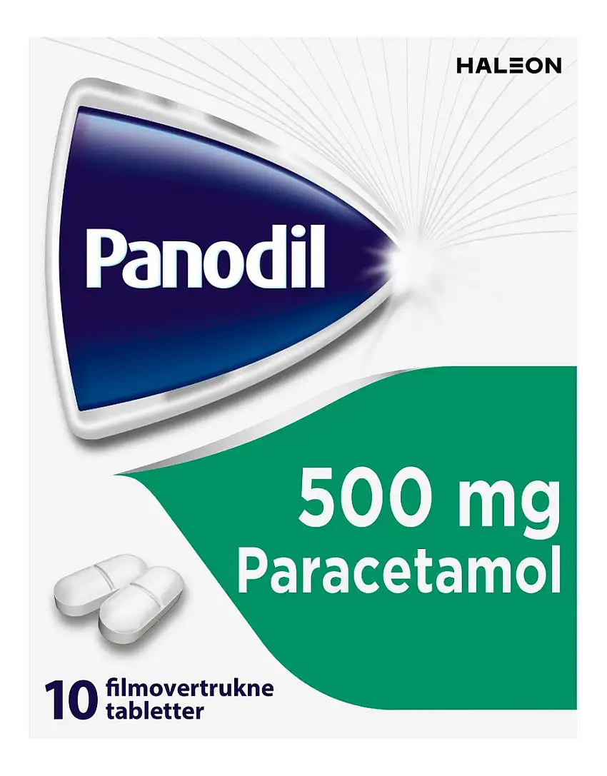 Panodil 500 mg - 10 tabletter