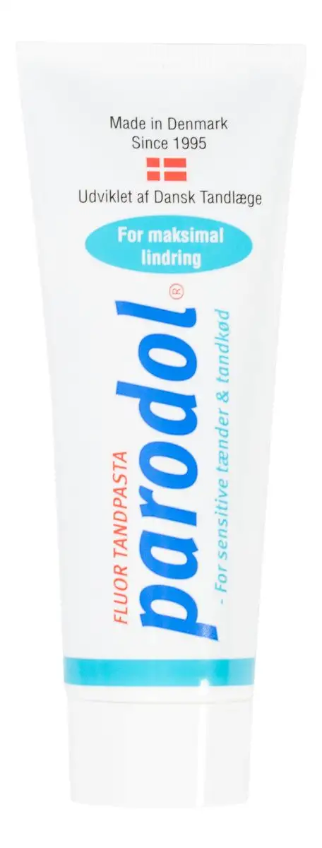 Parodol tandpasta blå u/pol - 75 ml
