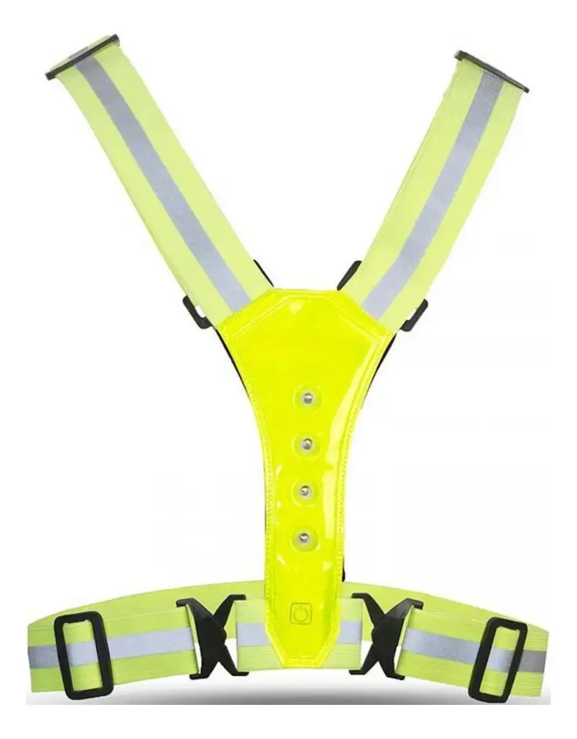 Pro Sport Refleksvest med LED - 1 stk.