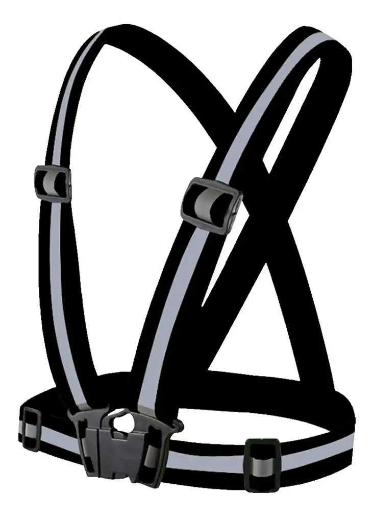 Pro Sport Refleksvest Sort - 1 stk.