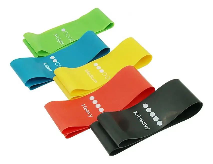 Pro Sport Træningselastikker - 5 stk.