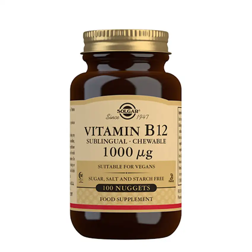 Solgar B12 vitamin 1000 mcg 30 tabl.