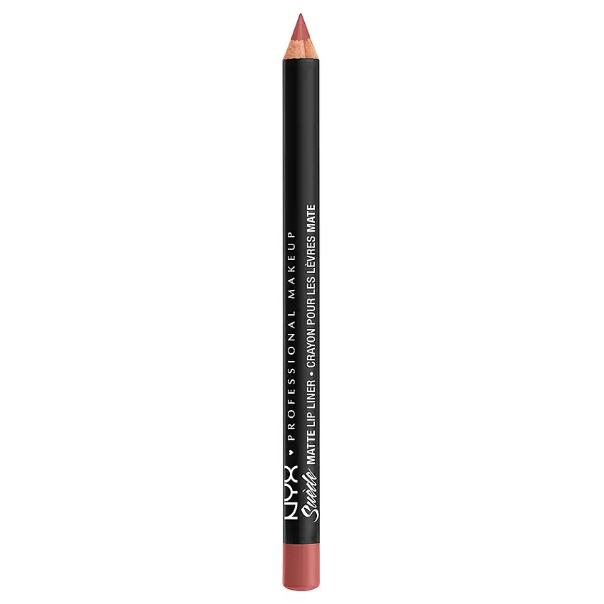 NYX PROFESSIONAL MAKEUP Suede Matte Lip Liner Brunch Me