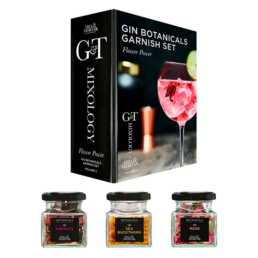Mill & Mortar Flower Power, G&T Garnish Set 0,5 g
