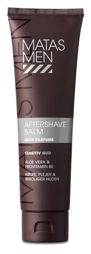 Matas Striber Men Aftershave Balm til Sensitiv Hud Uden Parfume 150 ml