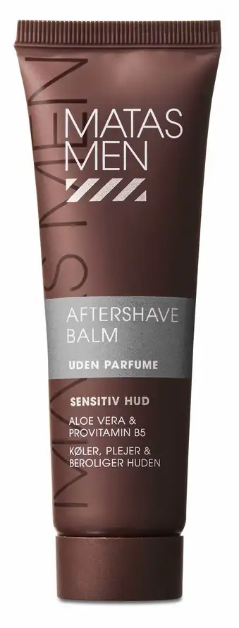 Matas Striber Men Aftershave Balm til Sensitiv Hud Uden Parfume 50 ml