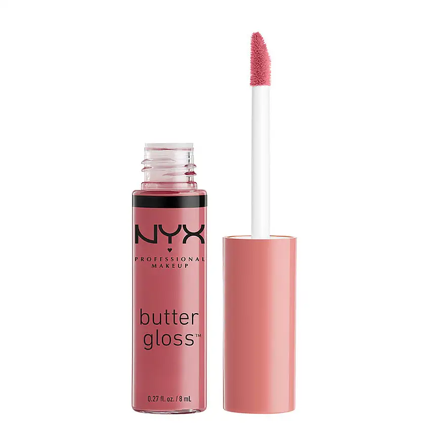 NYX PROFESSIONAL MAKEUP Butter Gloss Brownie Drip Angel Food Cake