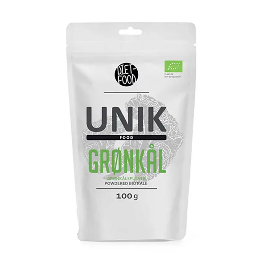 Unik Food Grønkålspulver Ø 100 g