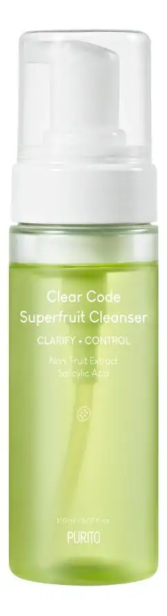 Purito SEOUL Clear Code Superfruit Cleanser - 150 ml.
