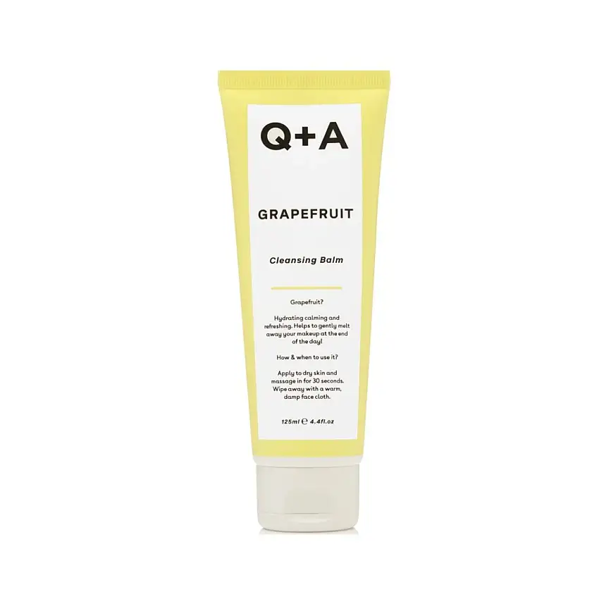Q+A Grapefruit Cleansing Balm Makeup Remover 125ml