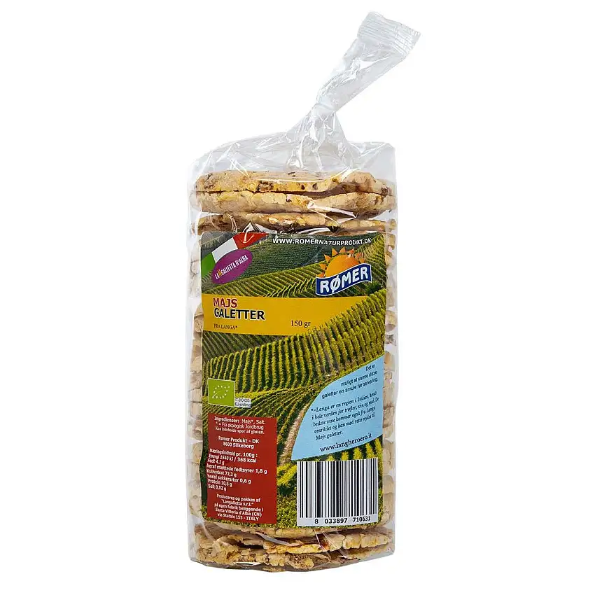 Rømer Majs Galetter Ø - 150 g.