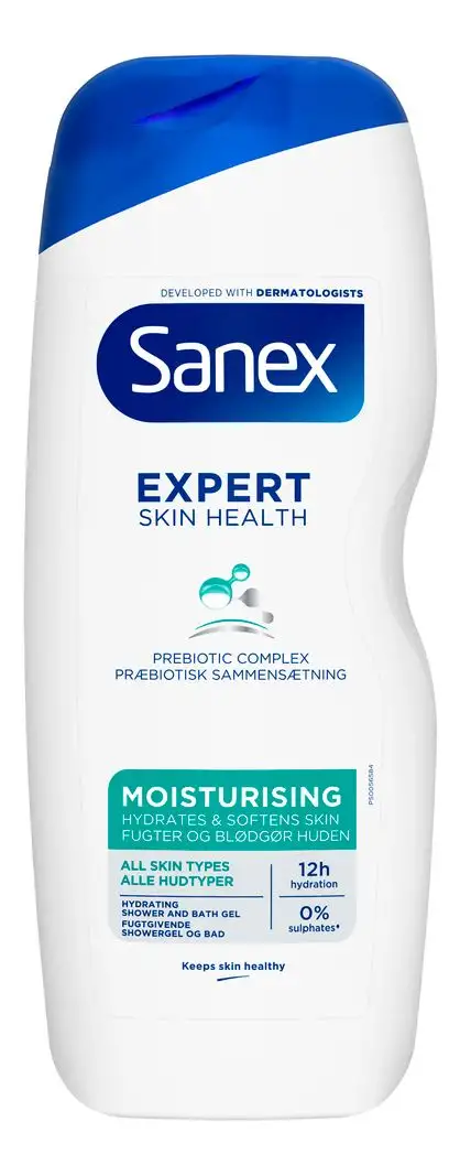 Sanex Expert Skin Health Moisturising Shower gel - 600 ml.