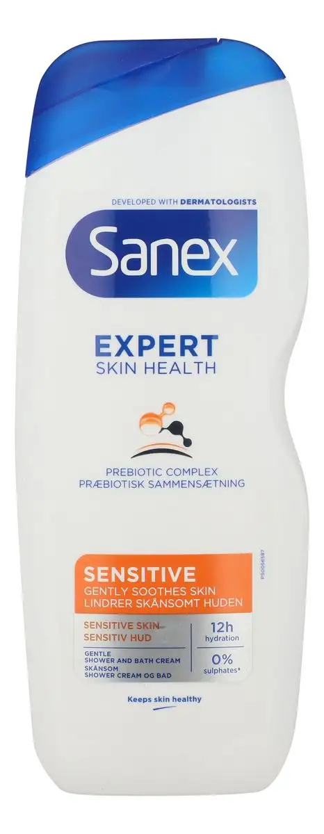 Sanex Expert Skin Health Sensitive Shower gel - 600 ml.