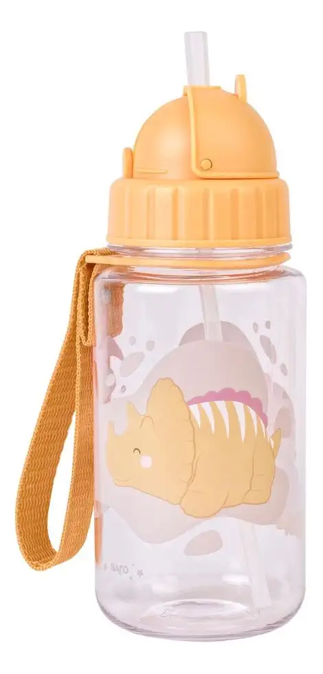 SARO BABY Drikkedunk m. sugerør - Mustard - 1 stk