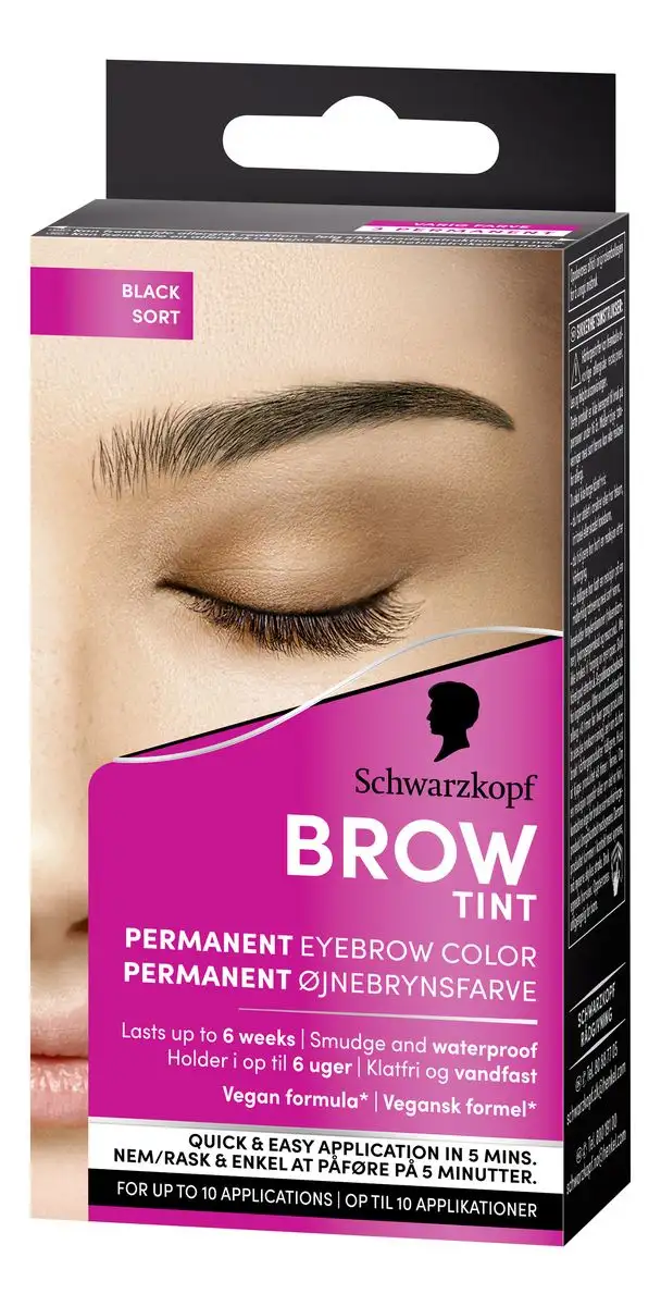 Schwarzkopf Brow Tint Black - 1 stk.