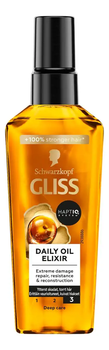 Schwarzkopf Gliss Daily Oil Elixir - 75 ml.