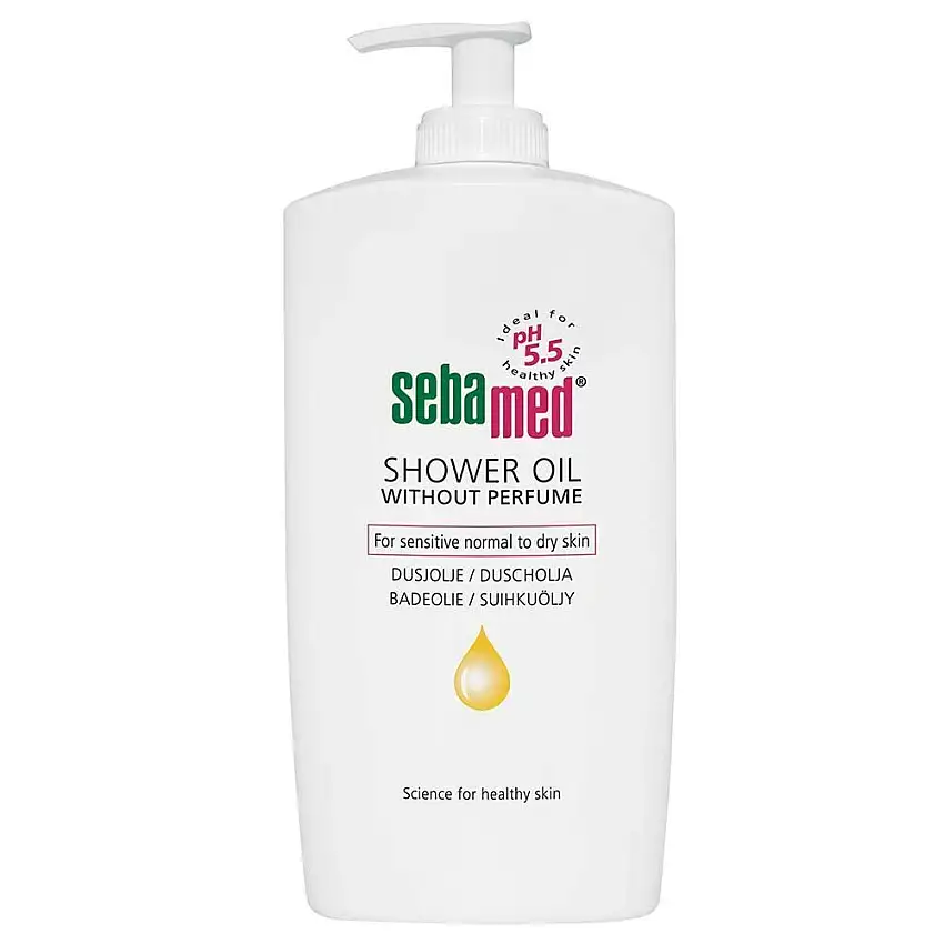 Sebamed Shower Oil parfumefri - 500 ml.
