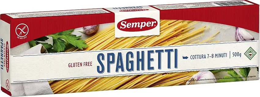 Semper Spaghetti Glutenfri - 500 g.