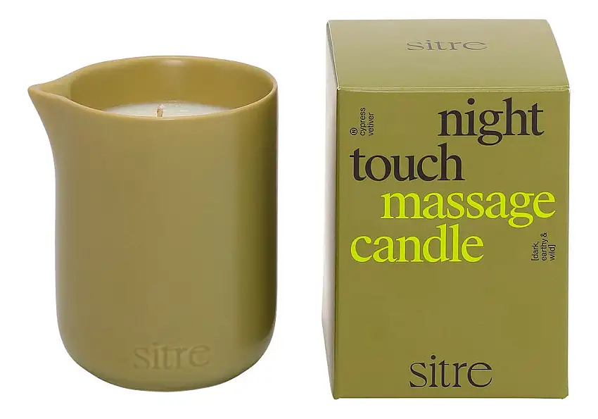 Sitre Night Touch massagelys - 417 g.