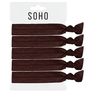 SOHO Hair Ties no. 05 - Brownie Brown (U)