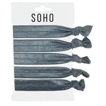 SOHO Hair Ties no. 04 - Total Silver (U)