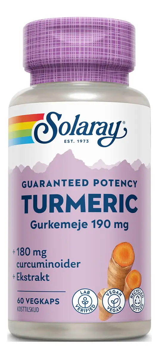 Solaray Turmeric - 60 kaps.