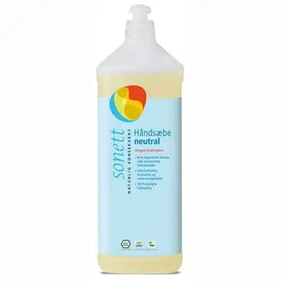Sonett Håndsæbe Neutral - 1 liter