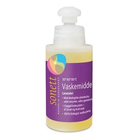 Sonett Vaskemiddel fl. lavendel - 120 ml