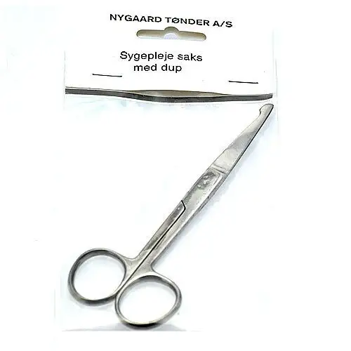 Sygeplejesaks m. Dup 13 cm - 1 stk.