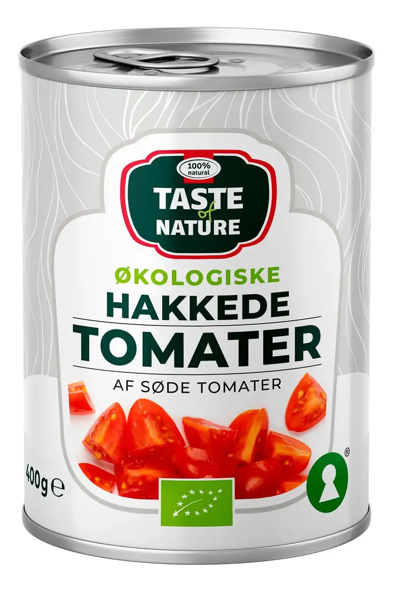 Taste of Nature Hakkede Tomater Ø - 400 g.