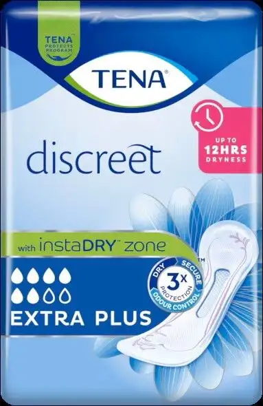 TENA Discreet Extra Plus Inkontinensbind - 24 stk.