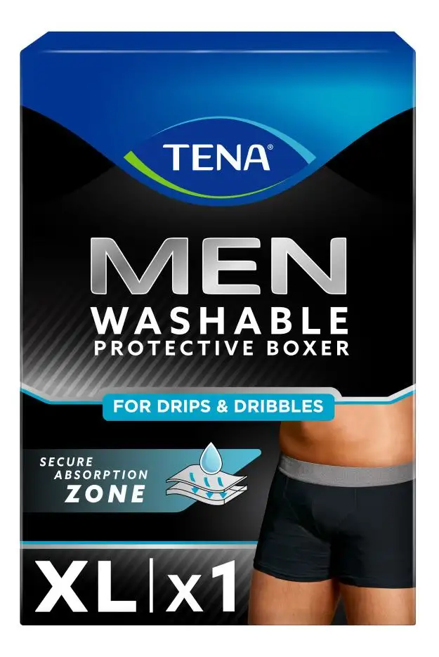 TENA Men Washable Protective Boxers Str. XL - 1 stk.