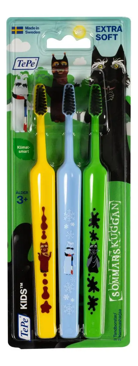 TePe Kids tandbørste - 3 stk.