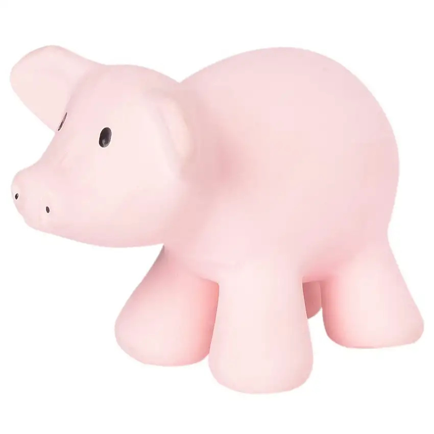 Tikiri Naturgummi Gris Bidedyr