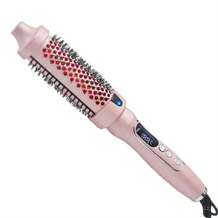 UNIQ Blowout Boost – Ionic Thermal Brush (UNIQ-BB1.5) – Keramisk tourmaline varmebørste med 5 temperaturer & negativ ion‑teknologi