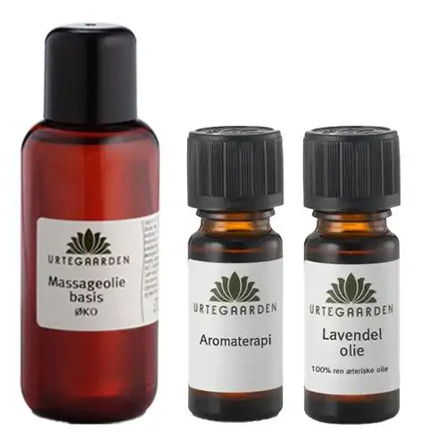 Urtegaarden Massagesæt Basis - 1 stk.