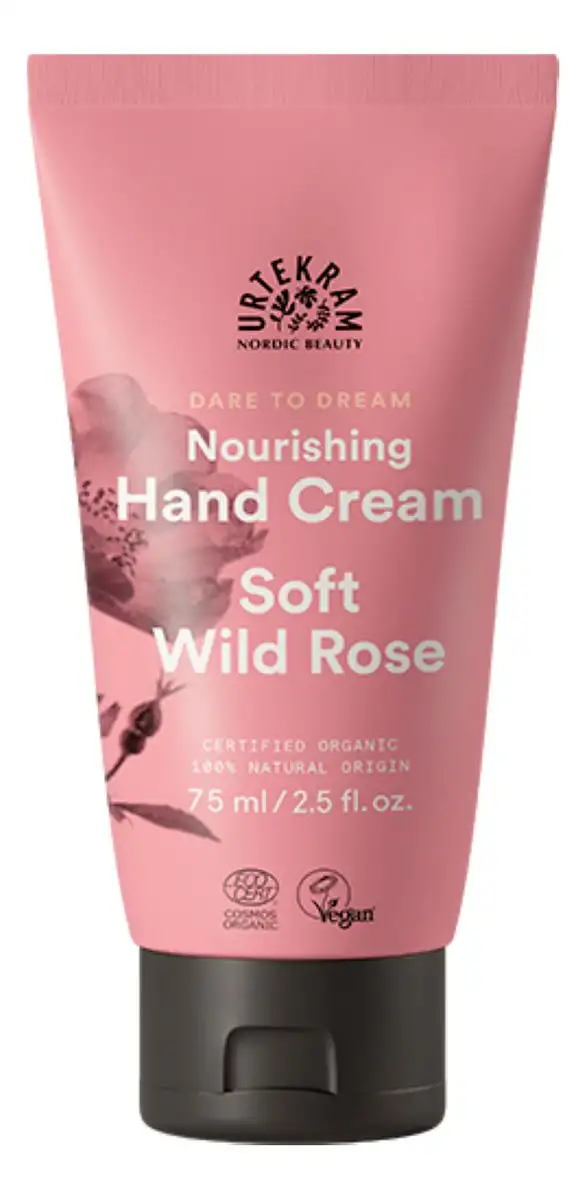 Urtekram Beauty Soft Wild Rose Hand Cream - 75 ml.