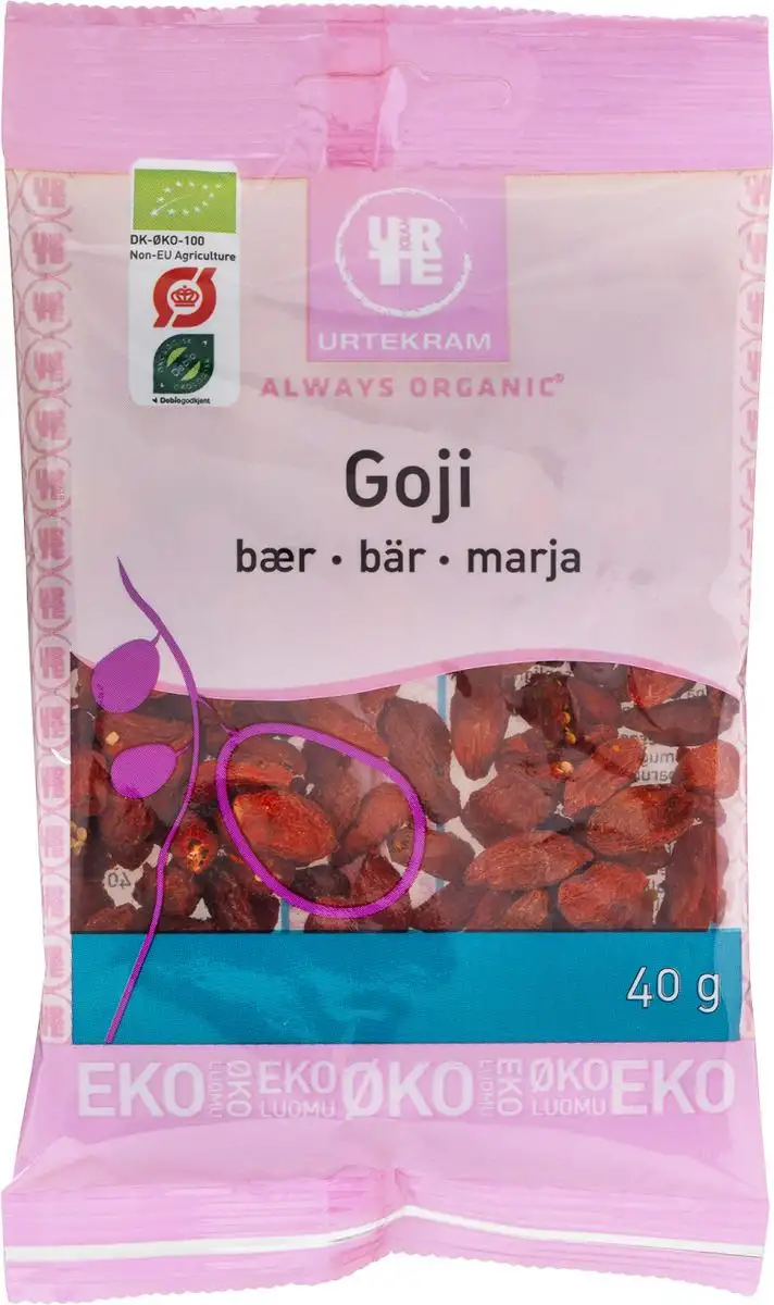 Urtekram Gojibær Ø - 40 g