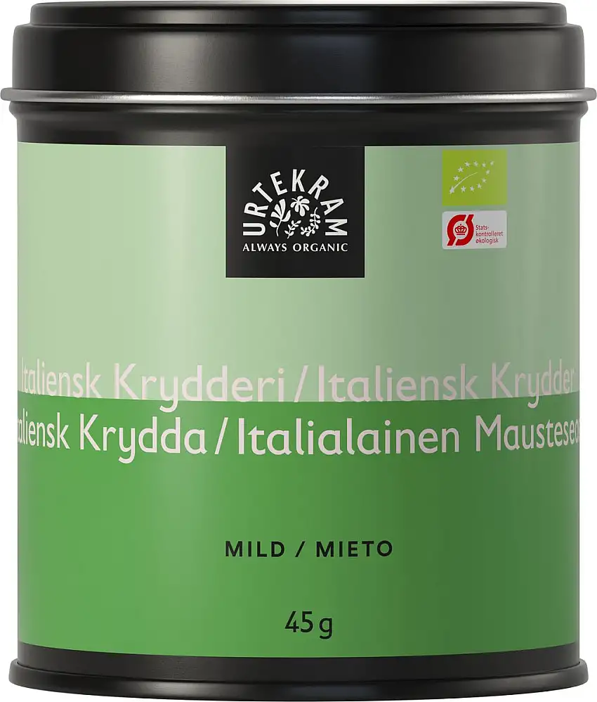 Urtekram Italiensk Krydderi Ø - 45 g.