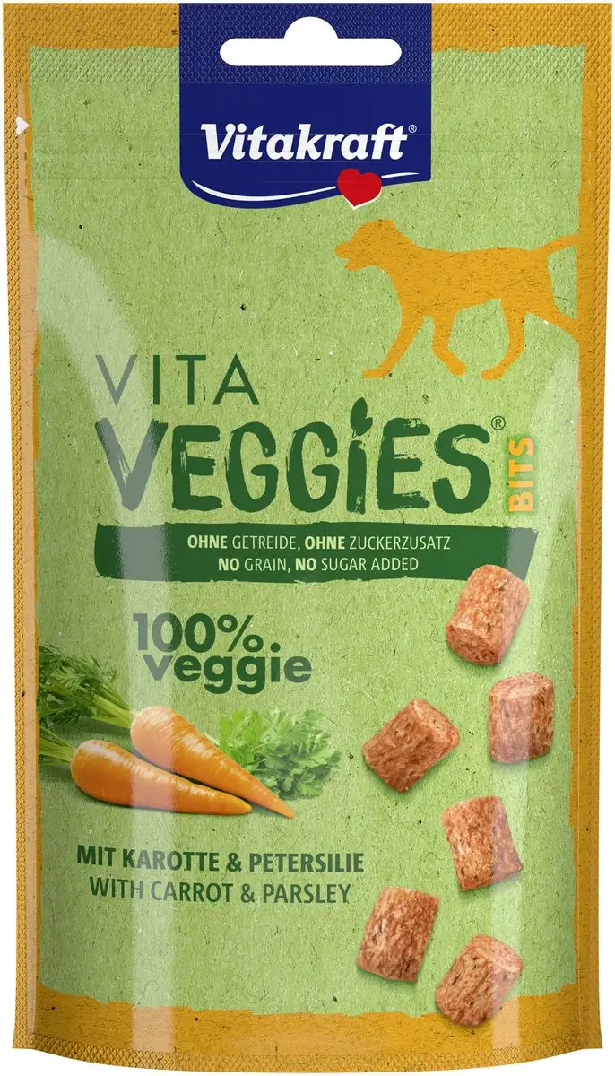 Vitakraft Vita Veggies Bits med gulerod - 40 g.