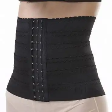 Shapelux Waist Trainer Classic - Mave korset i sort