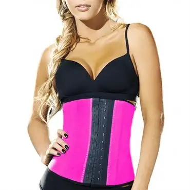 Shapelux Waist Trainer i Latex | Pink
