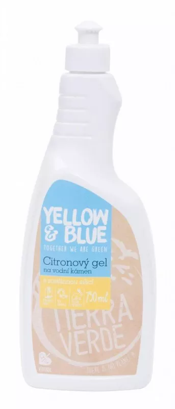 Tierra Verde Citron gel mod kalk (750 ml) - med citronskalolie