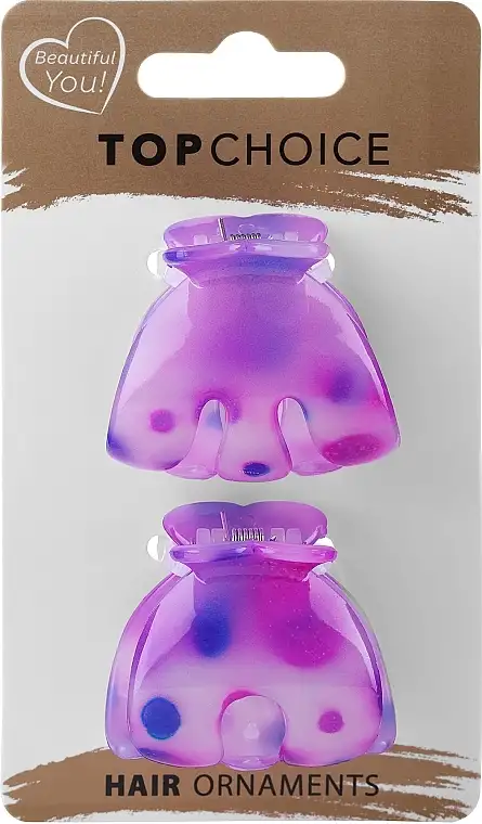 Kloklemme, 24818+1, lyserød-lilla, 2 stk 45609463